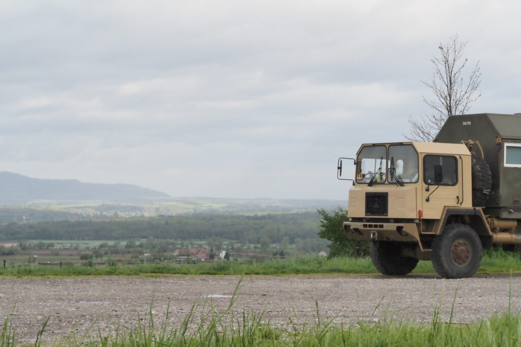 Freddysaurus in den Rebbergen oberhalb von Bad Krozingen.
Saurer 6DM